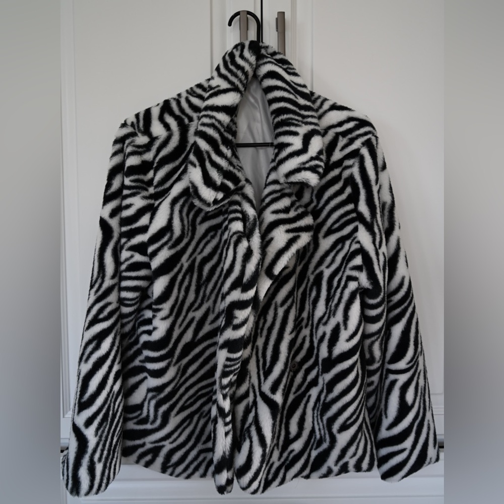 Zebra coat